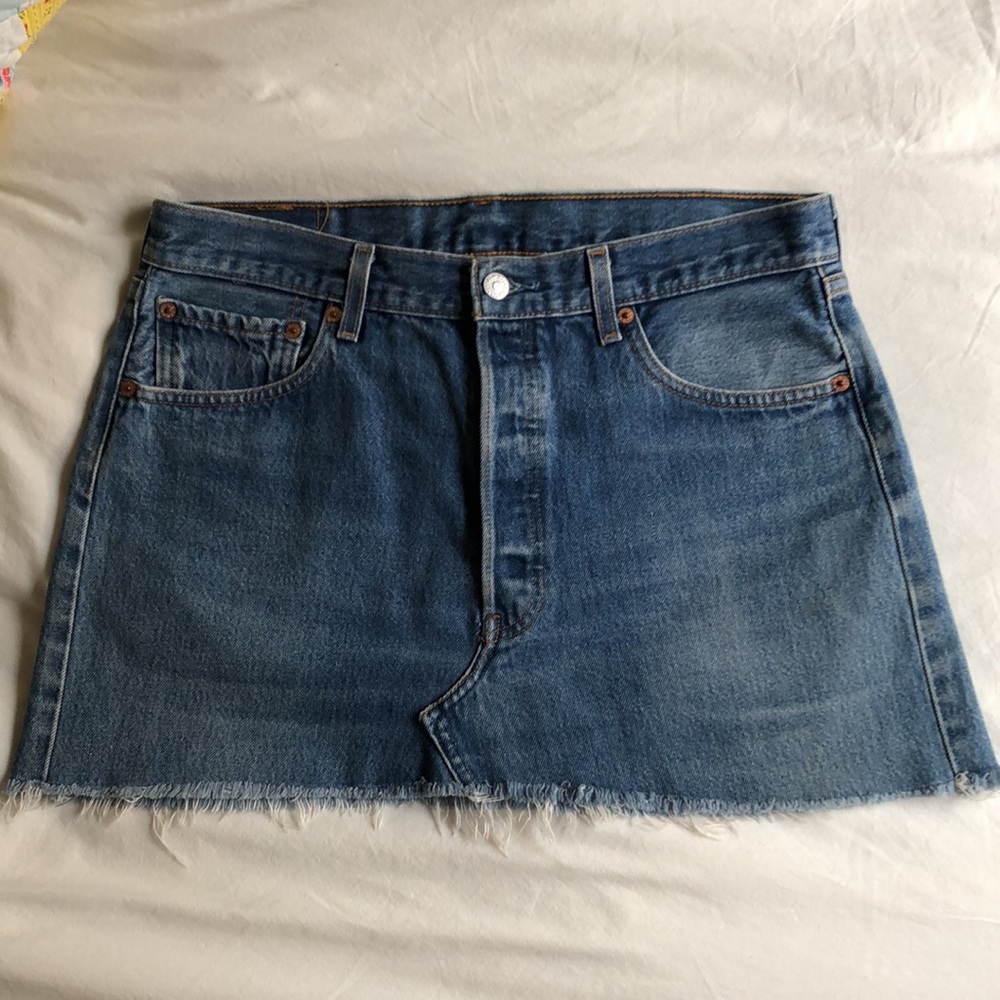 Vintage Levi’s Denim Mini Skirt